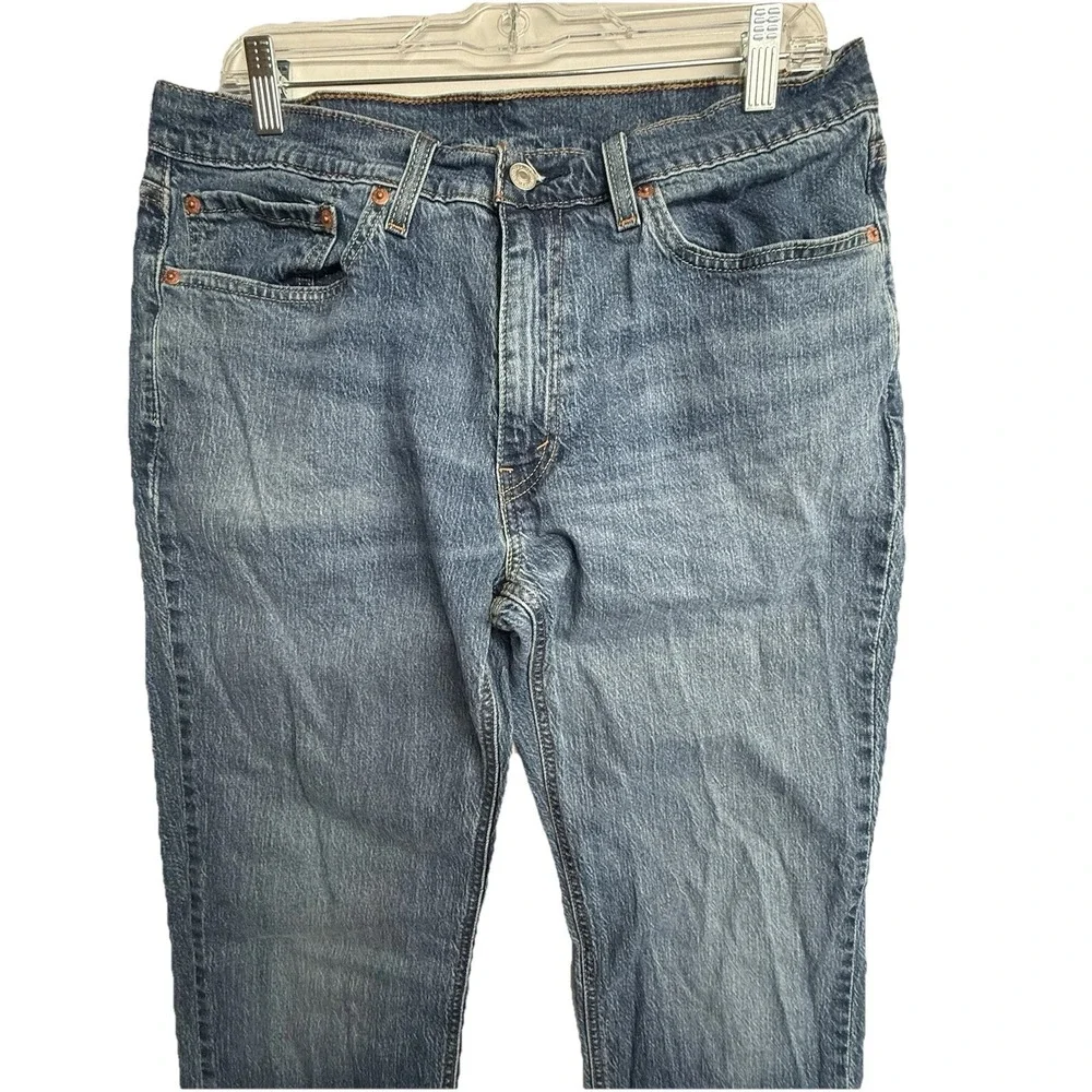 Levis 541 Athletic Taper Jeans‎ Mens 34x34 Medium Wash Denim Red Tab
